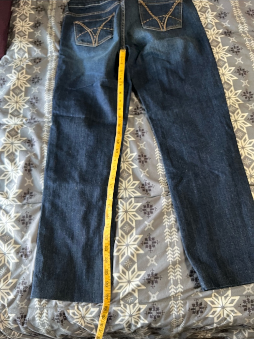 Kut from the Kloth Dark Blue Straight Leg Jeans - Picture 7 of 9